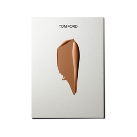 TOM FORD Traceless Soft Matte Foundation 30ml shade swatch showing a warm tan tone on white background