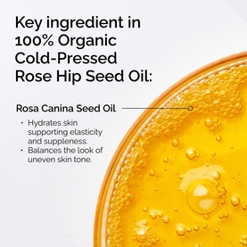 100% Organic Cold Pressed Rose Hip Seed Oil