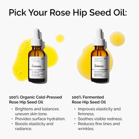 100% Organic Cold Pressed Rose Hip Seed Oil
