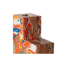 Set of 2 Swirl Stepped Bookends