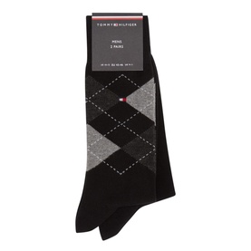 Two-Pack Check Socks