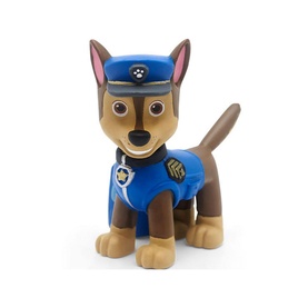 Tonies Paw Patrol Chase figure, brown and blue police dog character with badge detail, small collectible tonie figurine