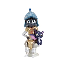 Tonies Hully Boo Spook'N'Spell multicoloured character figurine with blue helmet, gold outfit, and purple cat accessory