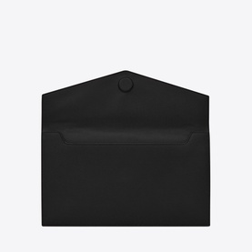 Uptown Embossed Leather Pouch