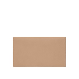 Uptown Embossed Leather Pouch