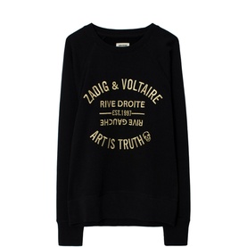 Upper Blason Brod&eacute; Sweatshirt