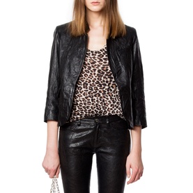 Verys Creased Leather Jacket