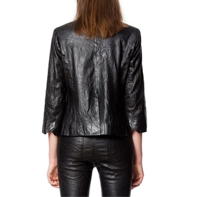 Verys Creased Leather Jacket