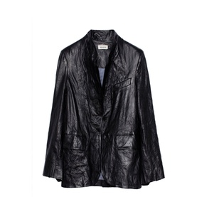 Verys Creased Leather Jacket