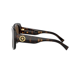 Rectangle Sunglasses 0VE4387