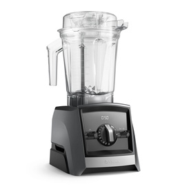Vitamix Ascent Series A2500i Blender in slate grey with clear jug, dial control, and silver base detailing