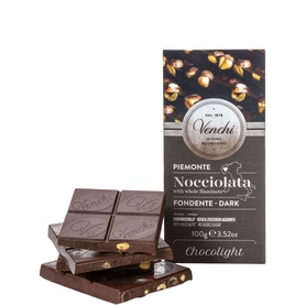 Dark Chocolate Hazelnut Bar 100g