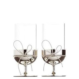 Vera Wang Love Knots Tea Light Holder Set of Two