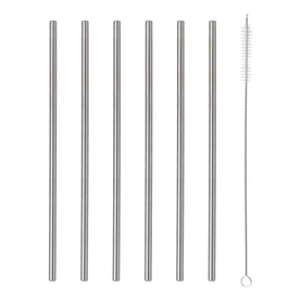 Six Piece Straw Set