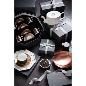 Arris Covered Sugar Box and Milk Jug