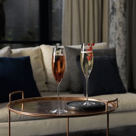 Elegance Champagne Flute Optic, Set of 2