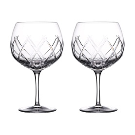 Set of Two Olann Balloon Glasses