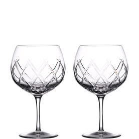 Set of Two Olann Balloon Glasses