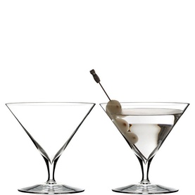 Two Elegance Martini Glasses