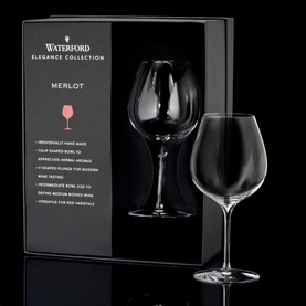 Elegance Merlot Wine Glass, Set of 2