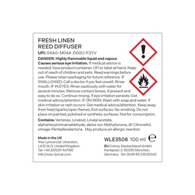 Fresh Linen Reed Diffuser 100ml