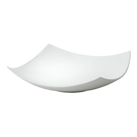 Gio Sculptural Serving Bowl 28cm White