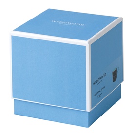 Wedgwood Archive Jewel Mug in light blue gift box with white trim and product label on side