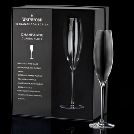 Two Elegance Classic Champagne Flutes