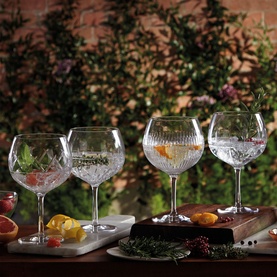 Set of Two Lismore Balloon Glasses