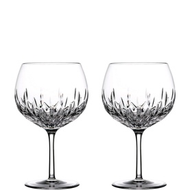 Set of Two Lismore Balloon Glasses