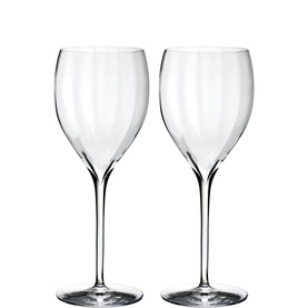Elegance Crisp White Optic, Set of 2