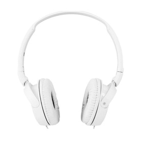 Supra Aural Closed Ear Headphones White