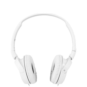 Supra Aural Closed Ear Headphones White