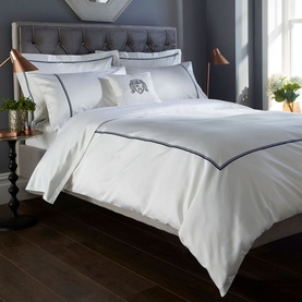 1000 Thread Count 2-Cord Duvet Cover Navy