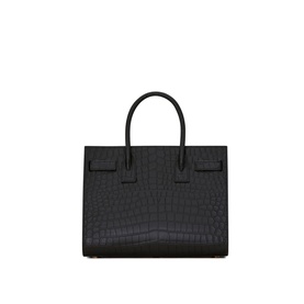 Classic Croc-Embossed Leather Baby Tote