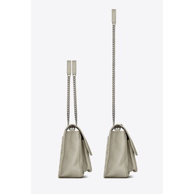 Niki Crinkled Vintage Leather Chain Bag