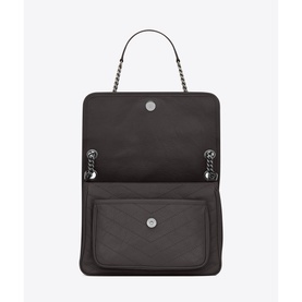 Niki Crinkled Vintage Leather Chain Bag