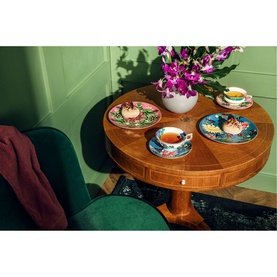 Wonderlust Pink Lotus Teacup & Saucer