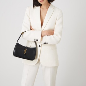 Le 5 &Agrave; 7 Smooth Leather Hobo Bag