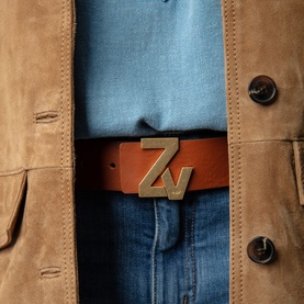 Initiale LA Leather Belt