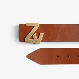Initiale LA Leather Belt
