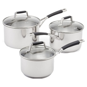 Induction Three-Piece Saucepan Set