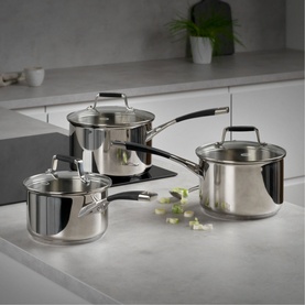 Induction Three-Piece Saucepan Set