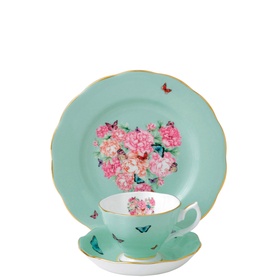 Blessings Plate, Teacup and Saucer