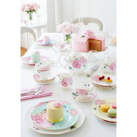 Gratitude Plate, Teacup and Saucer