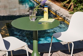 Palissade Cone Table Medium Olive