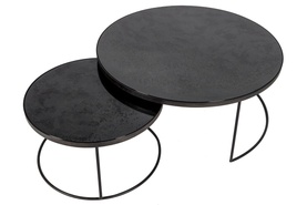 Nesting Coffee Table Charcoal - Set of 2