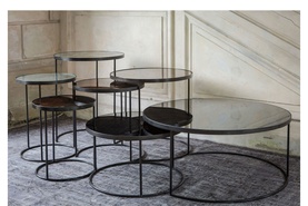 Nesting Coffee Table Charcoal - Set of 2