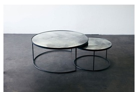 Nesting Coffee Table Charcoal - Set of 2