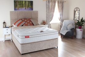 Alder 1400 Spring Plain Set With Mattress